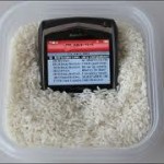 Phone in Rice